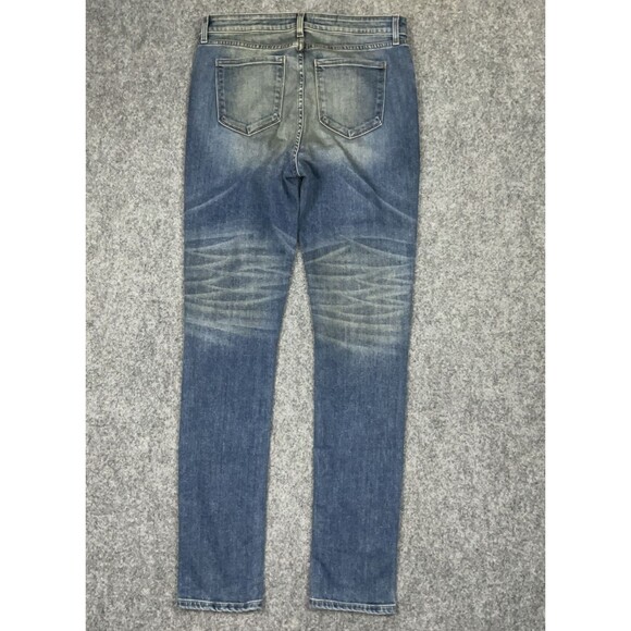 Monfrere Jeans Mens  Size 34 Blue Greyson Dark Vintage skinny Japanese Denim - Picture 9 of 10